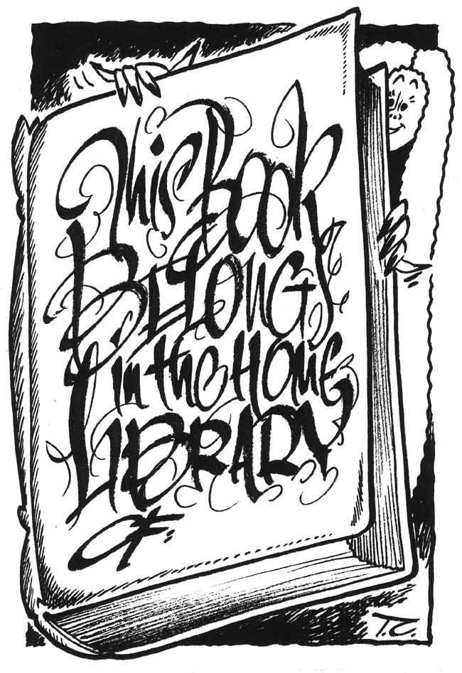 Terry Christien's bookplate #3